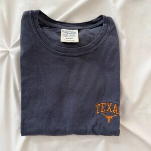 Women Texas Longhorns Navy-Grey T-Shirt